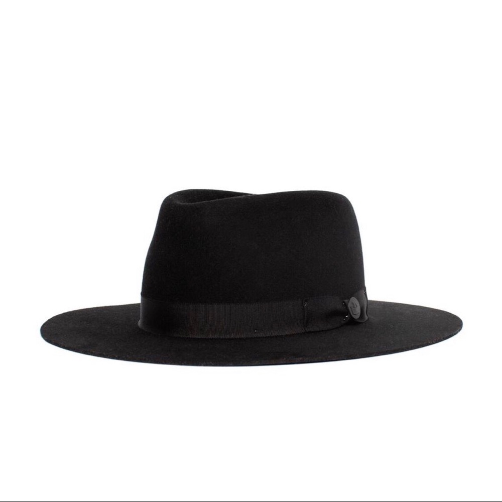 Black Felt Hat